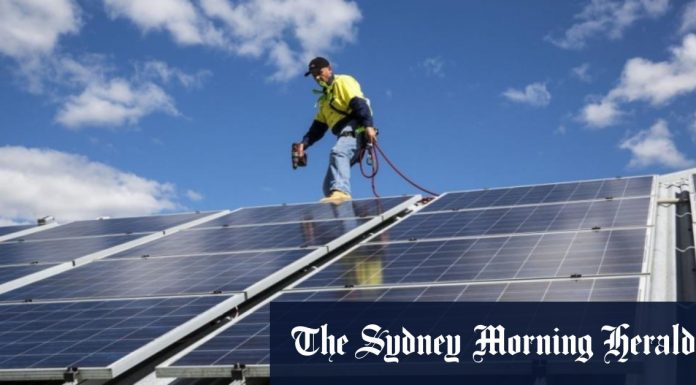 ‘A win-win’: New rooftop solar technology could boost household earnings – Sydney Morning Herald