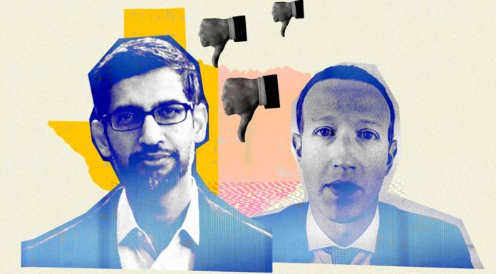 Texas Accuses Google and Facebook of an Illegal Conspiracy