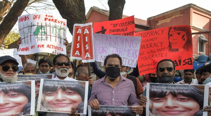 India jails climate activist for supporting farmers’ protests