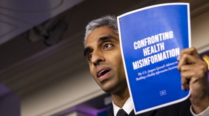 The surgeon general wants Facebook to do more to stop Covid-19 lies