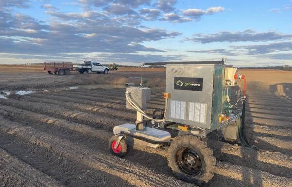 Microwave technology eliminating weeds and disease – 4BC