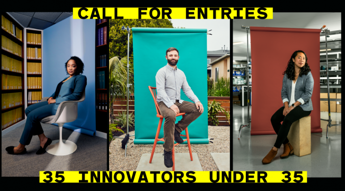 The 35 Innovators Under 35 competition for 2022 is now open for nominations