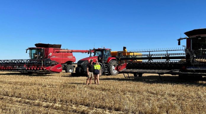 Technology helps with hectic Cadoux harvest – Farm Weekly