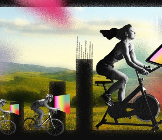 Competitive e-cycling lets you be a champion from your apartment