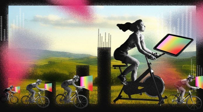 Competitive e-cycling lets you be a champion from your apartment