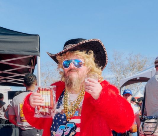 Super Bowl Tailgate Photo Essay: Bad Bunny, Big Tech, and the Big Game