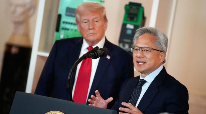 Nvidia CEO Jensen Huang Took a Call From Donald Trump in the Middle of an All-Hands