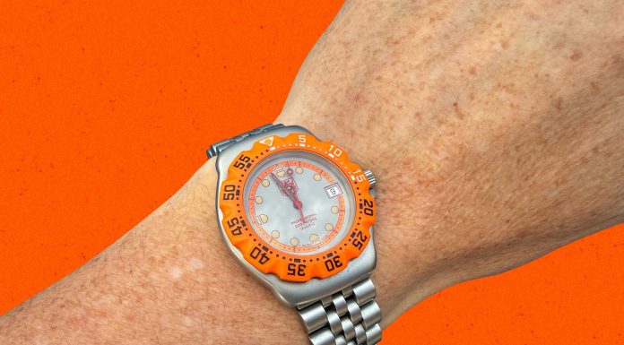 Orange Crush: TAG Heuer Drops a Bright Revamp of the Original Metal F1 Watch